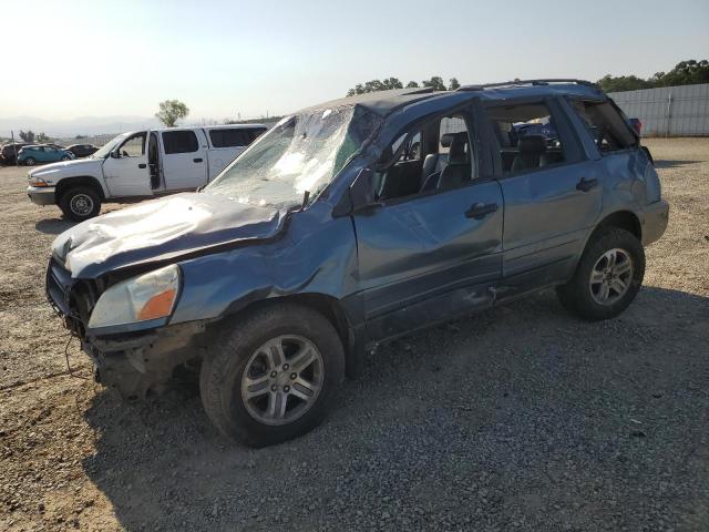 HONDA PILOT EXL 2005 with VIN 2HKYF18675H529388 - Photo from auction