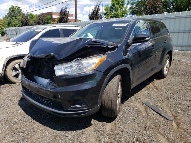 TOYOTA HIGHLANDER 2016 with VIN 5TDBKRFH8GS330030 - Photo from auction