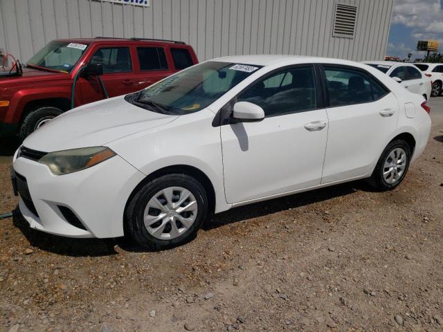 TOYOTA COROLLA L 2015 with VIN 2T1BURHE7FC375741 - Photo from auction