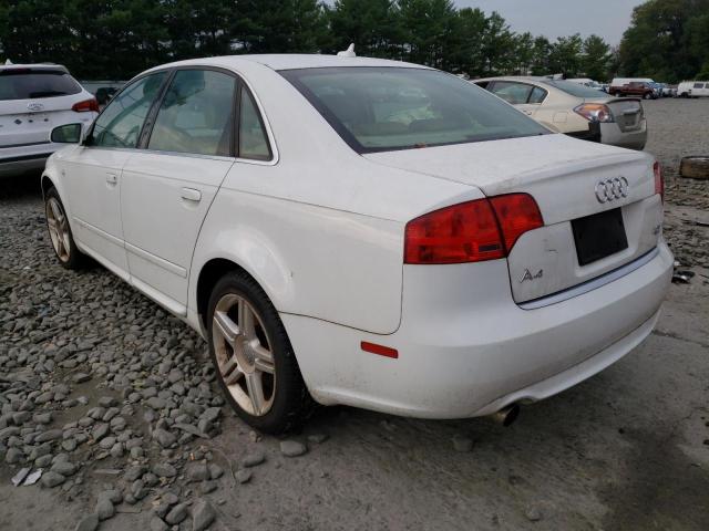 Photo 2 from auction – 2008 AUDI A4 2.0T QU with VIN WAUDF78E48A059239