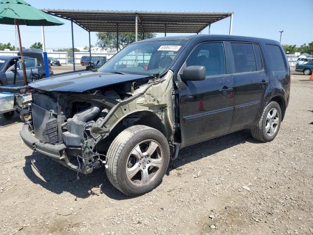 Снимка 1 от търг – 2013 HONDA PILOT EX с VIN 5FNYF3H43DB008594