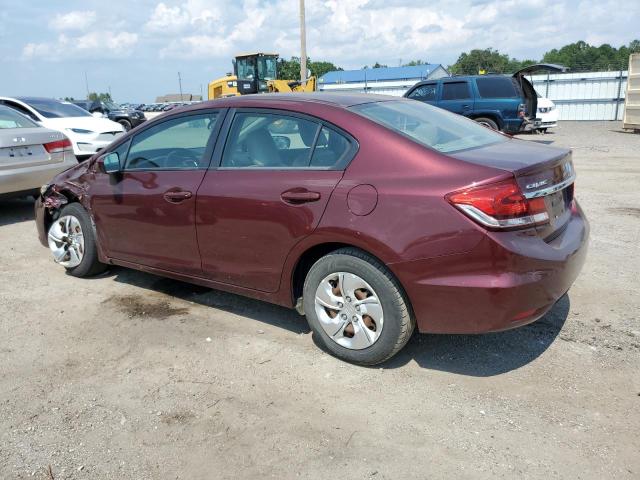 Photo 2 from auction – 2014 HONDA CIVIC LX with VIN 19XFB2F53EE025850