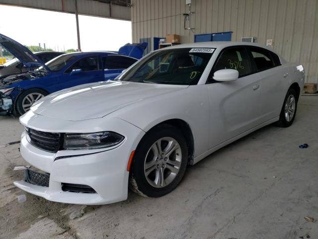 DODGE CHARGER SX 2020 with VIN 2C3CDXBG8LH141536 - Photo from auction