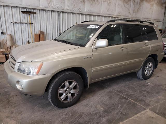 TOYOTA HIGHLANDER 2002 with VIN JTEHF21A620080097 - Photo from auction