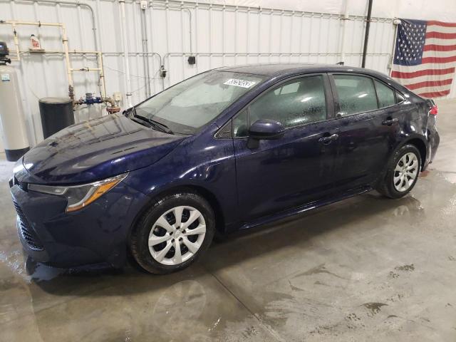 TOYOTA COROLLA LE 2021 with VIN 5YFEPMAE7MP229967 - Photo from auction