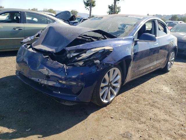 TESLA MODEL 3 2017 with VIN 5YJ3E1EA7HF000239 - Photo from auction