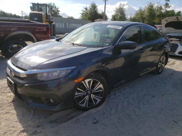 HONDA CIVIC EXL 2017 with VIN 19XFC1F78HE028353 - Photo from auction