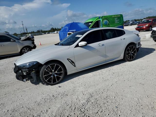 BMW 840I 2022 with VIN WBAGV2C0XNCG77943 - Photo from auction
