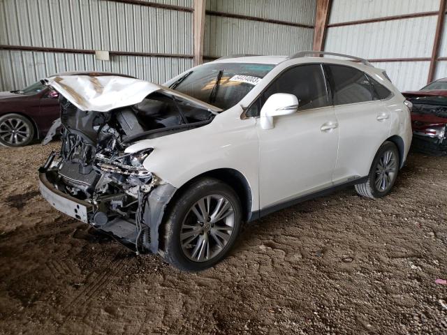 LEXUS RX 450 2013 with VIN JTJBC1BA1D2050540 - Photo from auction