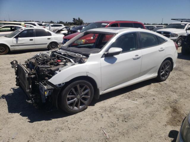 HONDA CIVIC EX 2019 with VIN JHMFC1F39KX006607 - Photo from auction
