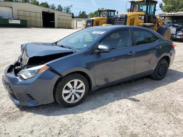 TOYOTA COROLLA L 2015 with VIN 2T1BURHE5FC249295 - Photo from auction