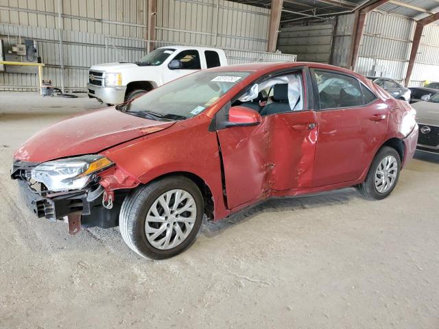 TOYOTA COROLLA L 2018 with VIN 5YFBURHE6JP820429 - Photo from auction