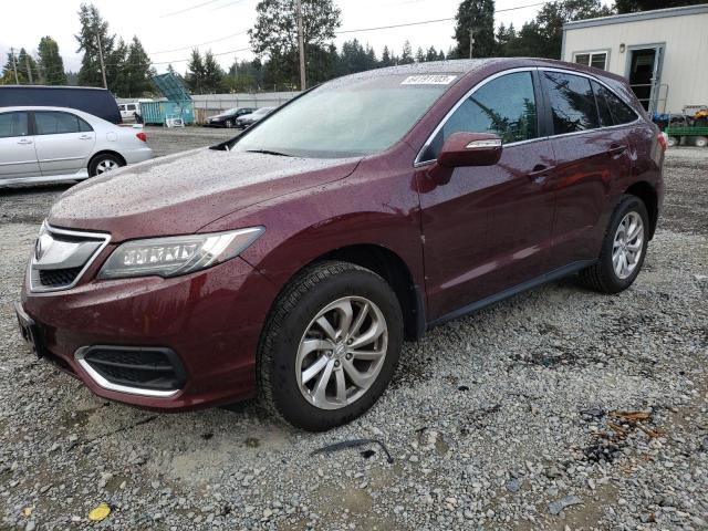 ACURA RDX 2017 with VIN 5J8TB4H36HL037806 - Photo from auction
