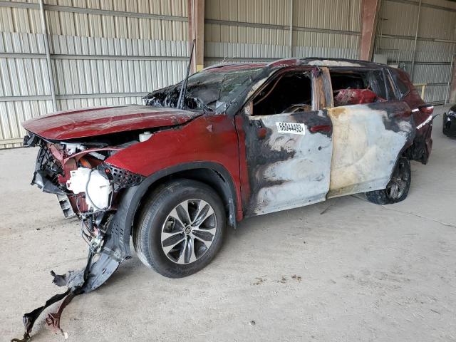TOYOTA HIGHLANDER 2023 with VIN 5TDKDRAH3PS008624 - Photo from auction