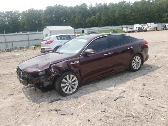 KIA OPTIMA EX 2016 with VIN 5XXGU4L32GG104871 - Photo from auction