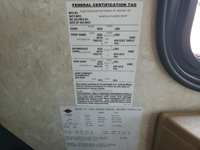 Photo 10 from auction – 2005 FTWD MOTORHOME with VIN 4VZBN1M975C050620