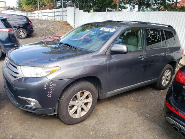 TOYOTA HIGHLANDER 2013 with VIN 5TDBK3EH3DS207956 - Photo from auction