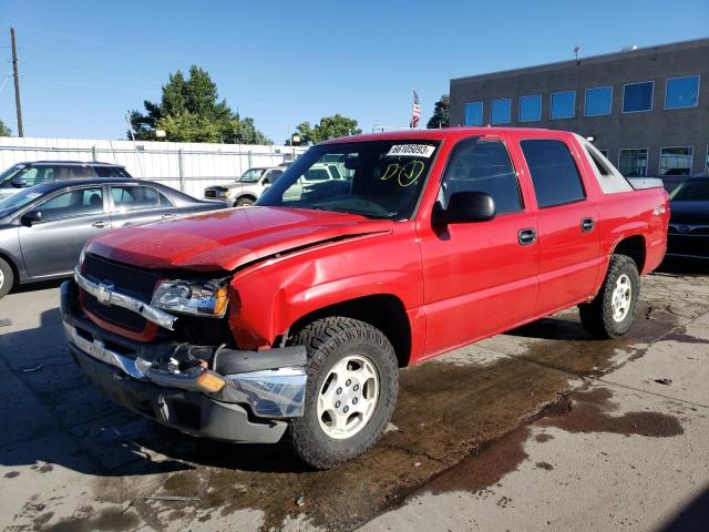 CHEVROLET AVALANCHE 2004 with VIN 3GNEK12TX4G150106 - Photo from auction