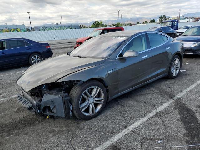 TESLA MODEL S 2015 with VIN 5YJSA1E2XFF109839 - Photo from auction