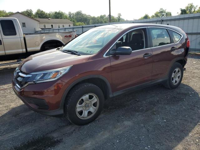 HONDA CR-V LX 2015 with VIN 2HKRM4H37FH699236 - Photo from auction