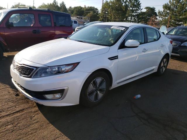 KIA OPTIMA HYB 2011 with VIN KNAGM4AD7B5007834 - Photo from auction