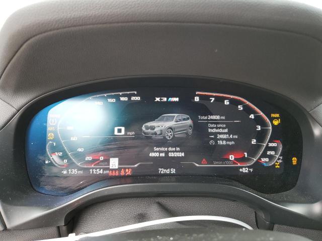 Photo 9 from auction – 2022 BMW X3 M with VIN 5YM13EC02N9J64591
