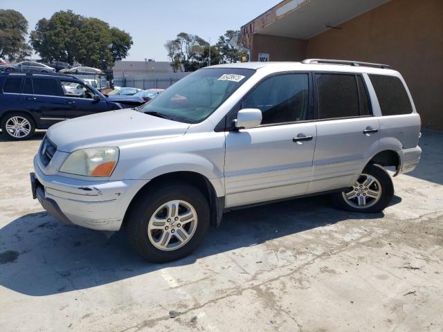 HONDA PILOT EXL 2003 with VIN 2HKYF18693H515490 - Photo from auction