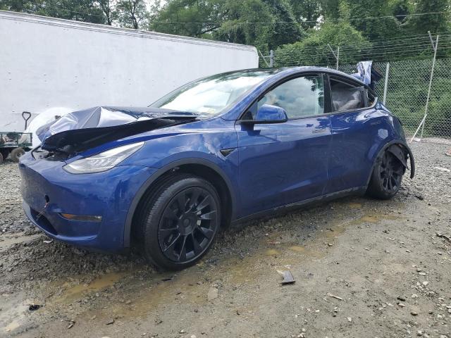 TESLA MODEL Y 2022 with VIN 7SAYGDEE6NF481216 - Photo from auction