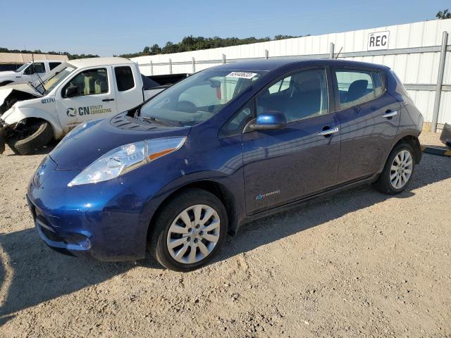 NISSAN LEAF S 2017 with VIN 1N4BZ0CP4HC310174 - Photo from auction