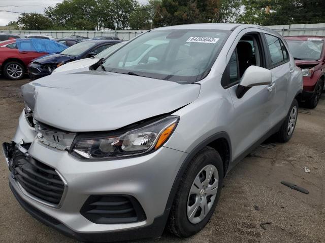 CHEVROLET TRAX LS 2018 with VIN 3GNCJKSB2JL206582 - Photo from auction