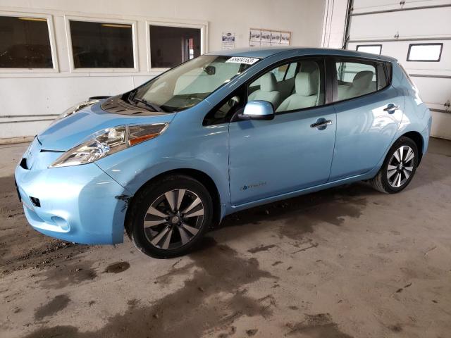 NISSAN LEAF S 2015 with VIN 1N4AZ0CPXFC329112 - Photo from auction