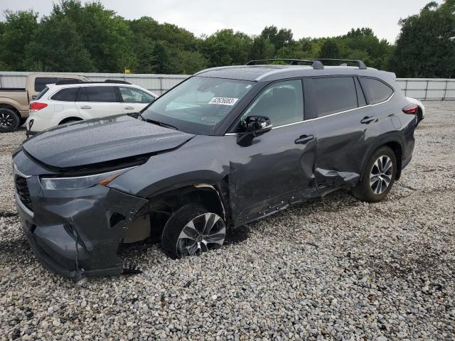 TOYOTA HIGHLANDER 2023 with VIN 5TDKDRBH0PS503832 - Photo from auction