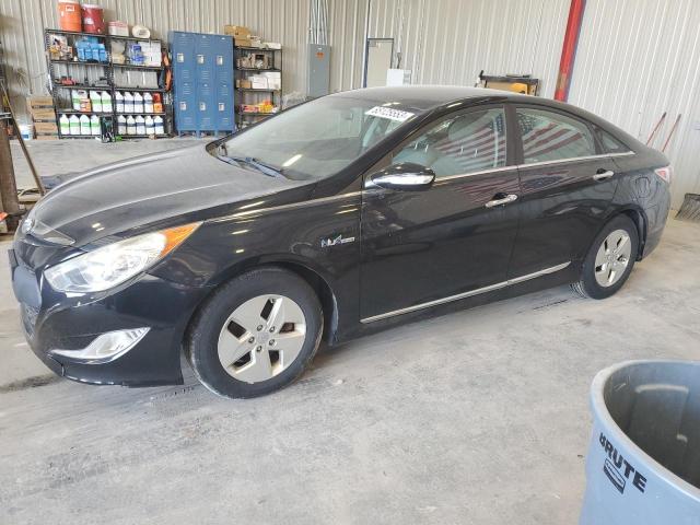 HYUNDAI SONATA HYB 2011 with VIN KMHEC4A42BA017199 - Photo from auction