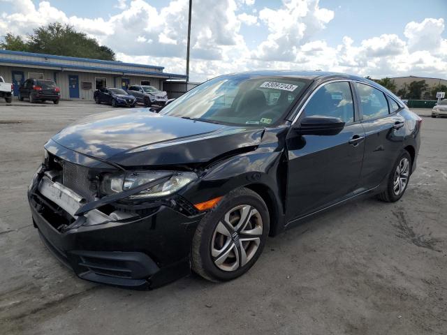 HONDA CIVIC LX 2016 with VIN 19XFC2F54GE041927 - Photo from auction