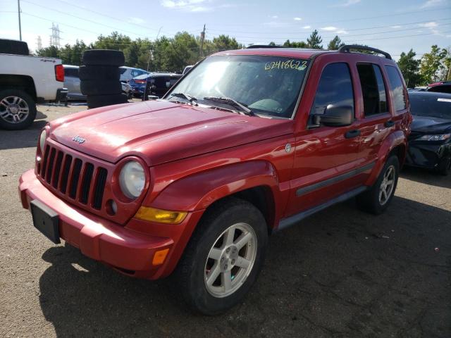 JEEP LIBERTY SP 2007 with VIN 1J4GL48K07W701416 - Photo from auction
