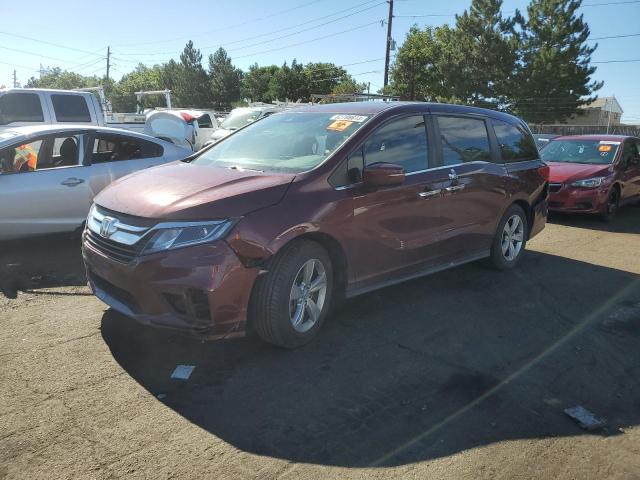 HONDA ODYSSEY EX 2018 with VIN 5FNRL6H79JB091372 - Photo from auction