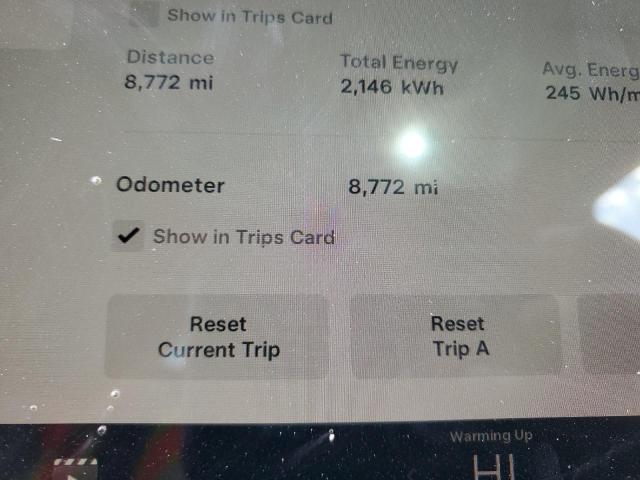 Photo 9 from auction – 2022 TESLA MODEL 3 with VIN 5YJ3E1EA9NF370779