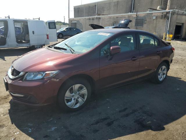HONDA CIVIC LX 2015 with VIN 19XFB2F58FE226919 - Photo from auction