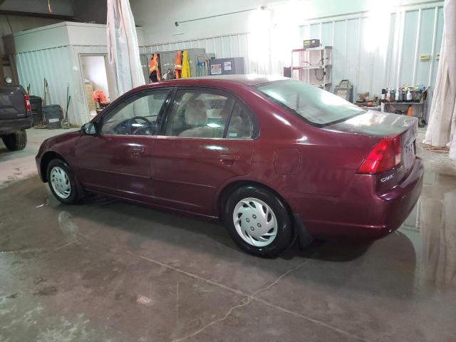 Photo 2 from auction – 2002 HONDA CIVIC LX with VIN 1HGES16552L028520