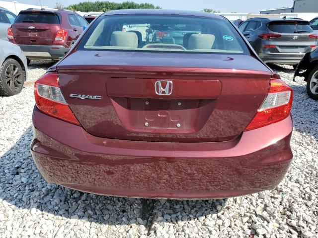 Photo 6 from auction – 2012 HONDA CIVIC LX with VIN 2HGFB2F56CH558553