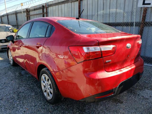 Photo 2 from auction – 2013 KIA RIO LX with VIN KNADM4A36D6240420