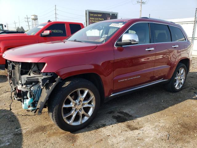 JEEP GRAND CHER 2015 with VIN 1C4RJFJG0FC863584 - Photo from auction
