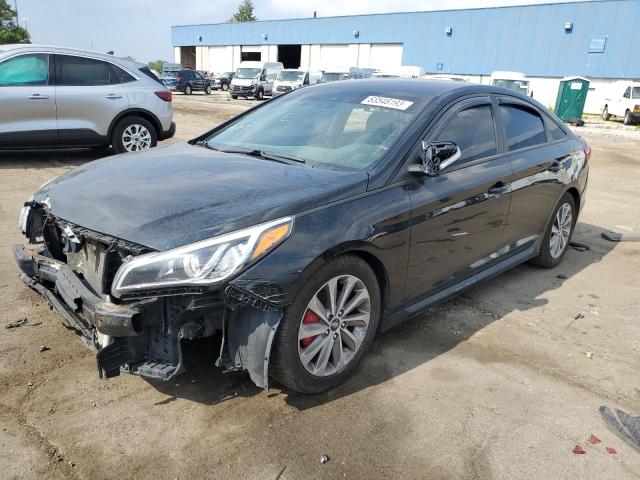 HYUNDAI SONATA SPO 2015 with VIN 5NPE34AF5FH053215 - Photo from auction