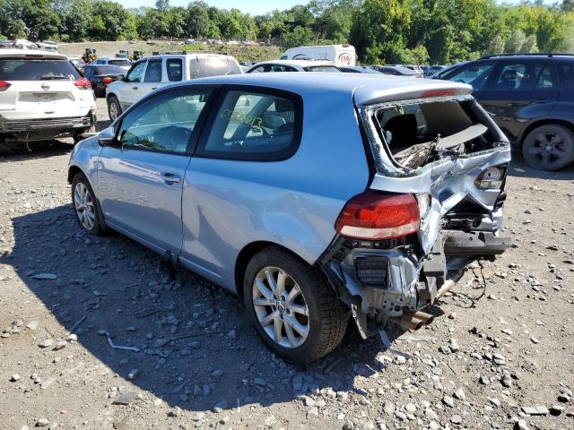 Photo 2 from auction – 2011 VOLKSWAGEN GOLF with VIN WVWAB7AJ0BW186671