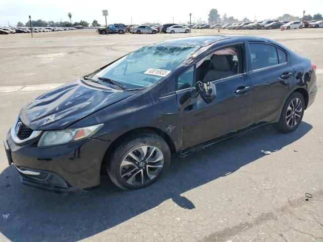 HONDA CIVIC EX 2014 with VIN 19XFB2F82EE257513 - Photo from auction