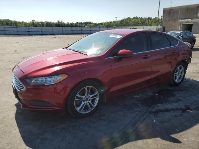 FORD FUSION SE 2018 with VIN 3FA6P0HD2JR148946 - Photo from auction