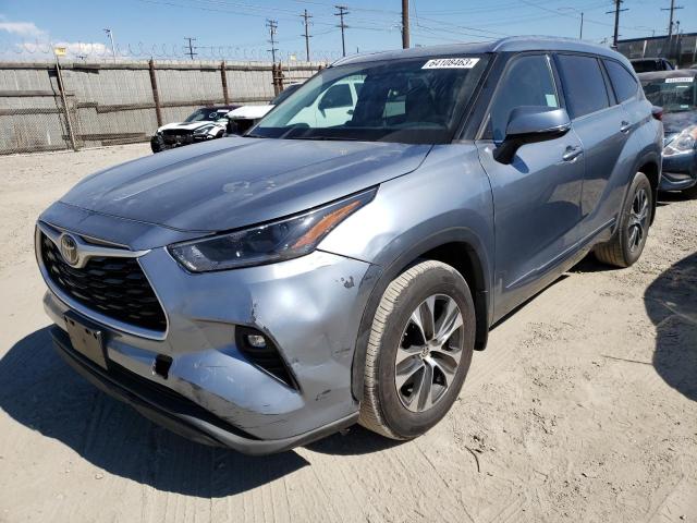 TOYOTA HIGHLANDER 2021 with VIN 5TDHZRAHXMS033124 - Photo from auction