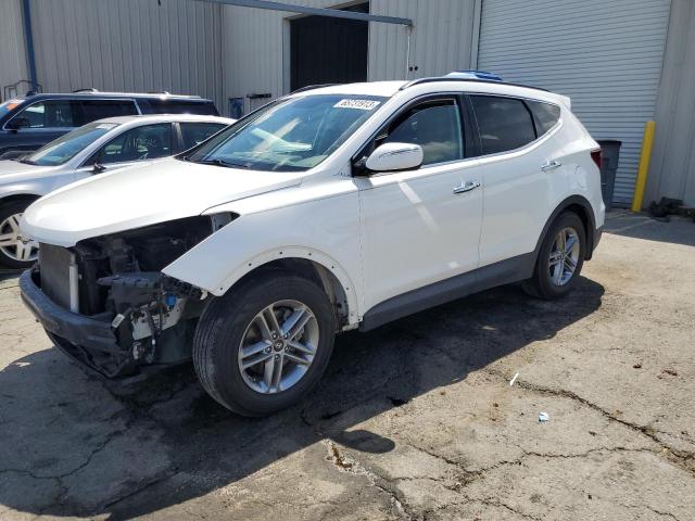 HYUNDAI SANTA FE S 2017 with VIN 5NMZU3LB0HH047552 - Photo from auction