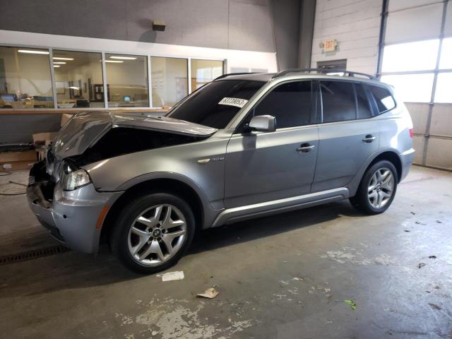 BMW X3 3.0SI 2007 with VIN WBXPC93457WE78467 - Photo from auction