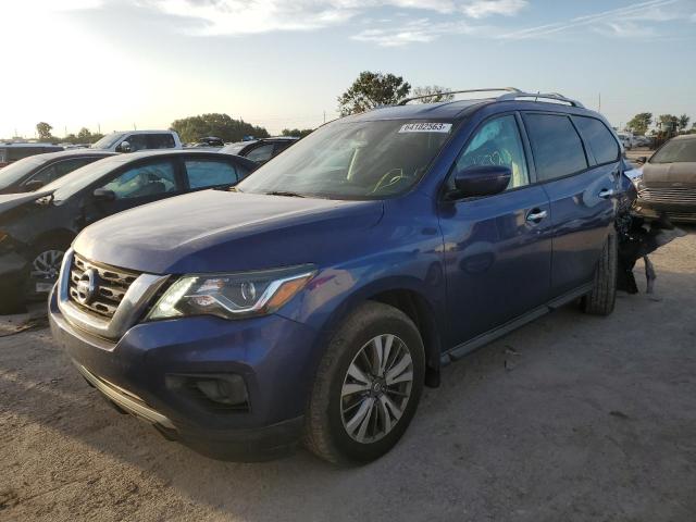 NISSAN PATHFINDER 2018 with VIN 5N1DR2MNXJC658011 - Photo from auction